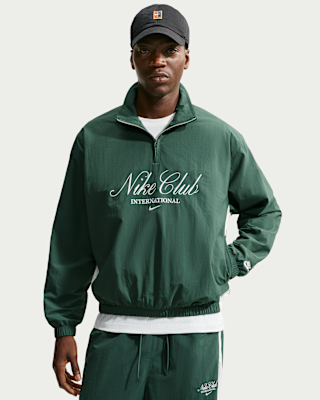 Nike Sportswear Club Men's 1/2 Zip Jacket. Nike.com
